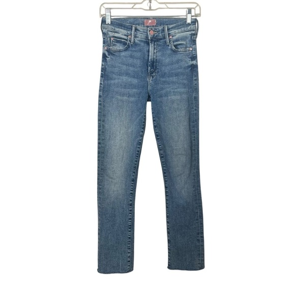 MOTHER x REVOLVE The Rascal Ankle Fray in Bonfire Lighting - Picture 2 of 14